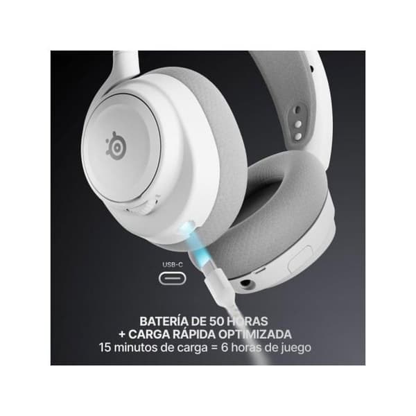 Trådlös gaming headset - STEELSERIES - Arctis Nova 7X Gen 2 - Bluetooth - Surroundljud 7.1 - Batteritid 50h Vit