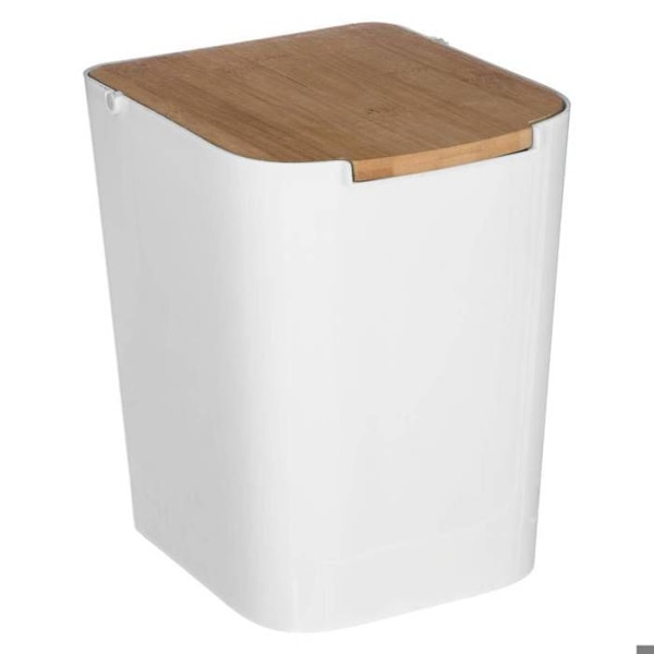 5five - 5l "naturéo" vit bambu lockbehållare Vit