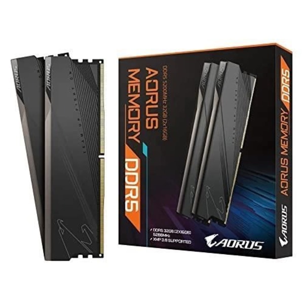 AORUS GP-ARS32G52D5 DUBBELKANAL DDR5 5200-1.1V 32GB (2X16GB) GIG