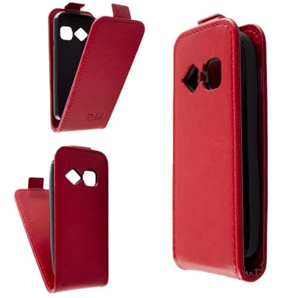 Flap case - caseroxx - Easyfone Prime-A5 - Röd - Läder - Semi-rigid Röd