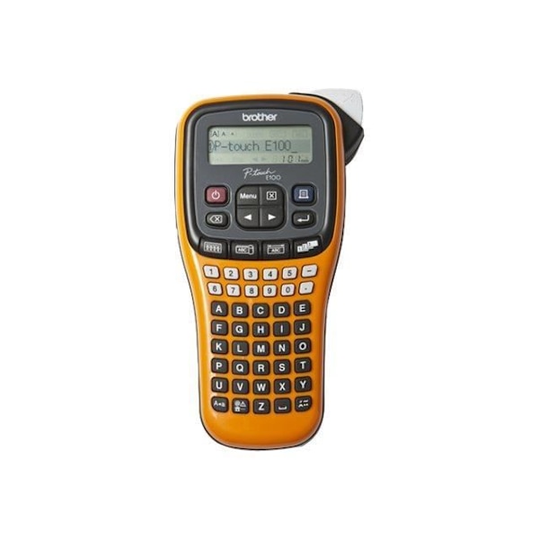 Brother P-Touch E100VP - Etikettmaskin - monokrom