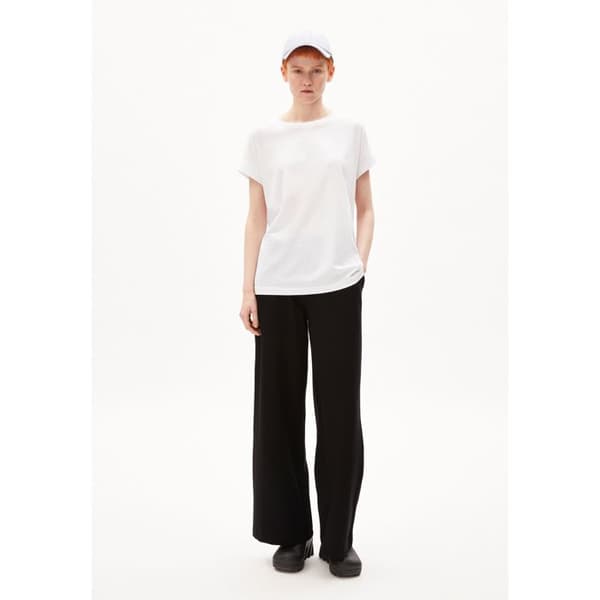 T-shirt dam ARMEDANGELS Idaara - vit Vit M