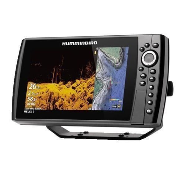 GPS och ekolod Humminbird Helix 9G4N Chirp Mega DI+ (411370-1) - svart - 9"