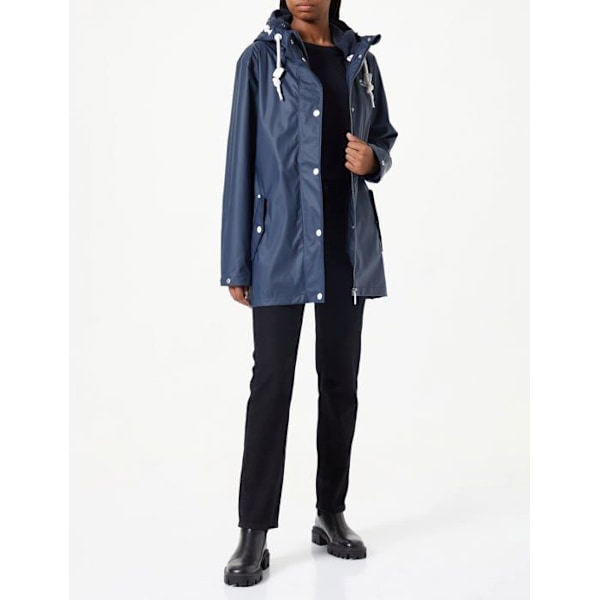 Regnrock - trench - regnkappa - vindjacka - anorak Icebound - 163128 - Regnkappa för kvinnor Marin S