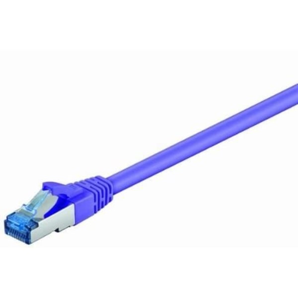 Cabel nätverk CAT6a-200 - Wentronic - 2m - SSTP PIMF - RJ-45 hane/hane - Lila