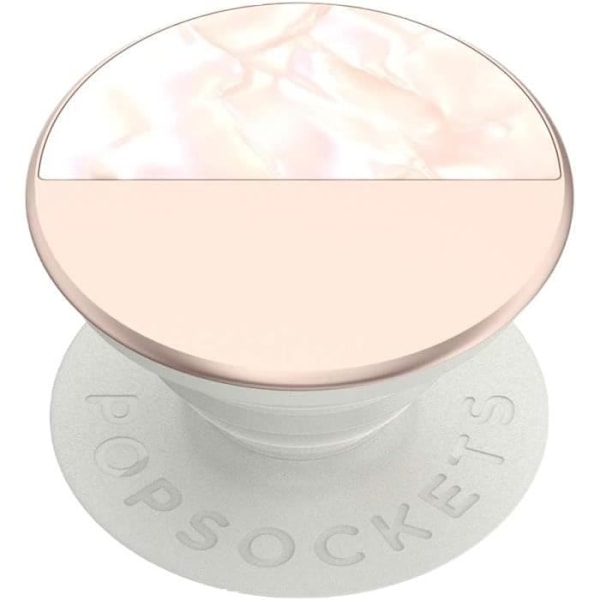 PopSockets PopGrip - Glam Inlay Acetat Akvamarin Rosaguld