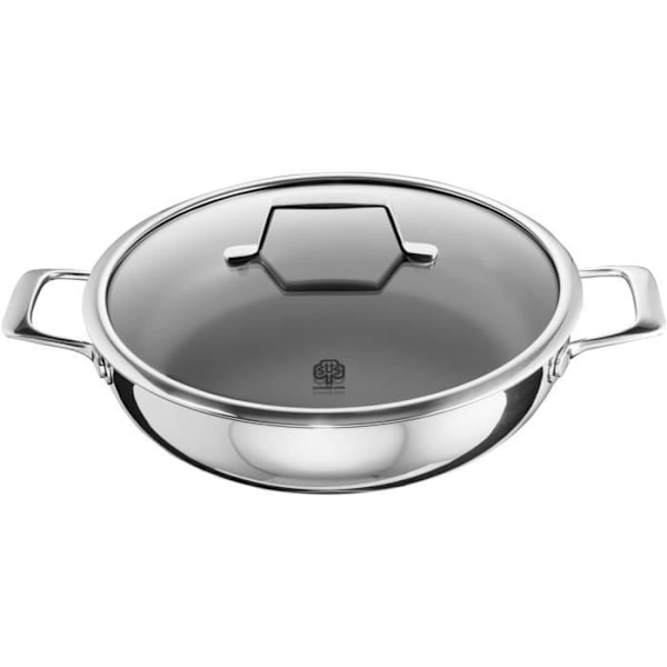 Sauteuse ASTRAL i rostfritt stål 28 cm Schulte-Ufer Rostfritt stål
