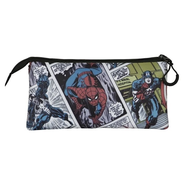 Marvel Legacy Trousse Triple FAN 2.0, One Size Röd Röd