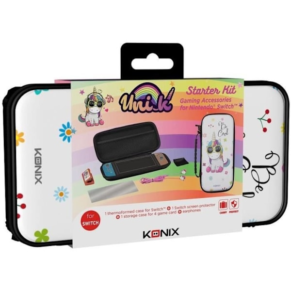 Startpaket Unik - KONIX - Switch - Vit Vit
