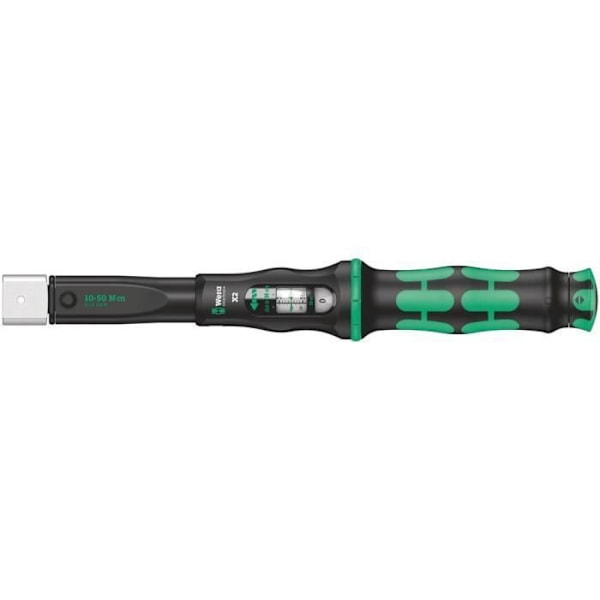 Momentnyckel - Wera - Click-Torque X 2 - 10-50 N m - 9x12 mm - Robust design