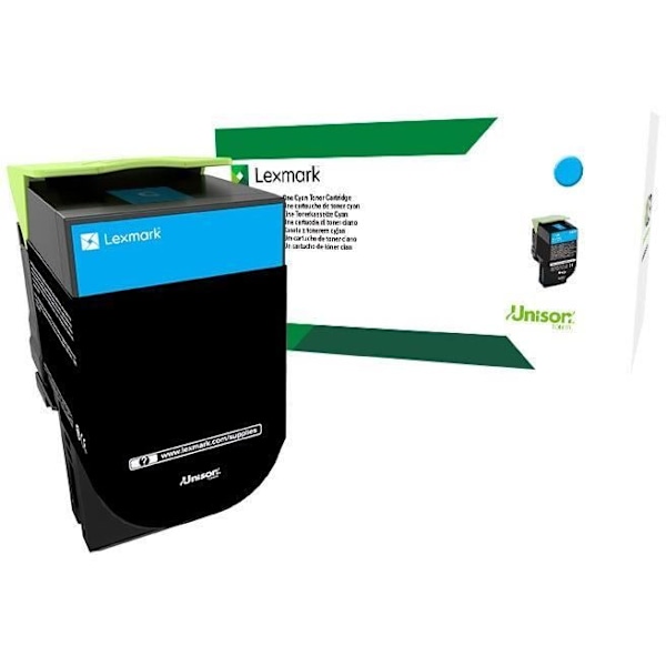 Lexmark 71B20C0 cyan tonerkassett, returprogram