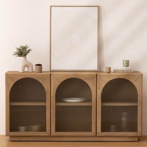 Vas arc "Asy" H18cm vit - Atmosphera Inredningsdesigner Vit