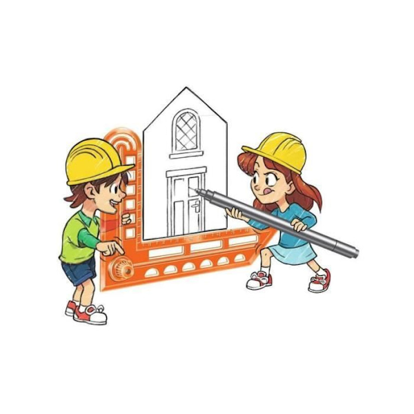 Xoomy Accessory - Ravensburger - Architecture Kit - Blandat - Vit - Från 6 år Unik
