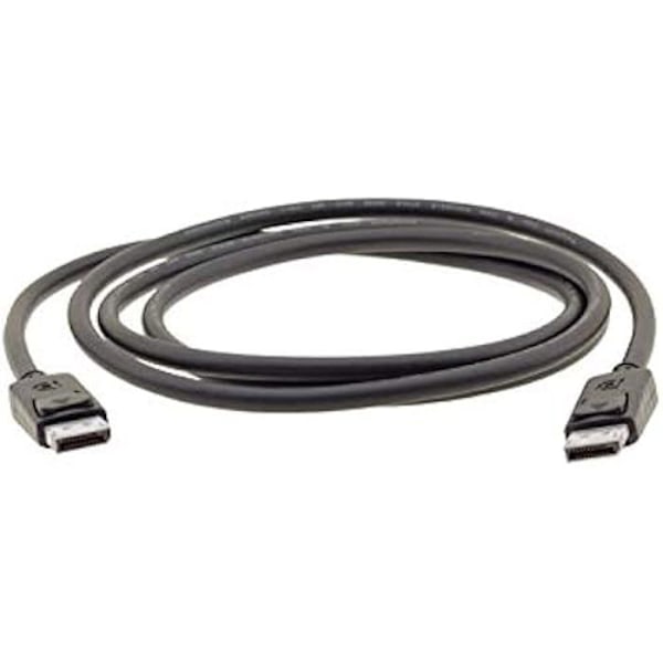 DisplayPort-kabel - KRAMER - C-DP-3 - 4K 60Hz - Svart - Skärm