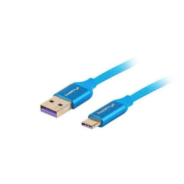 USB A till USB C kabel Lanberg CA19423215 (1m) - - - Lanberg