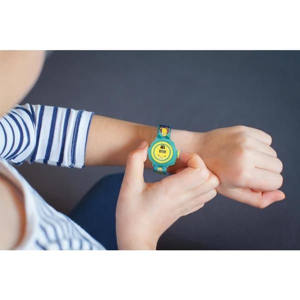 Digital klocka med projektion Minions BLÅ