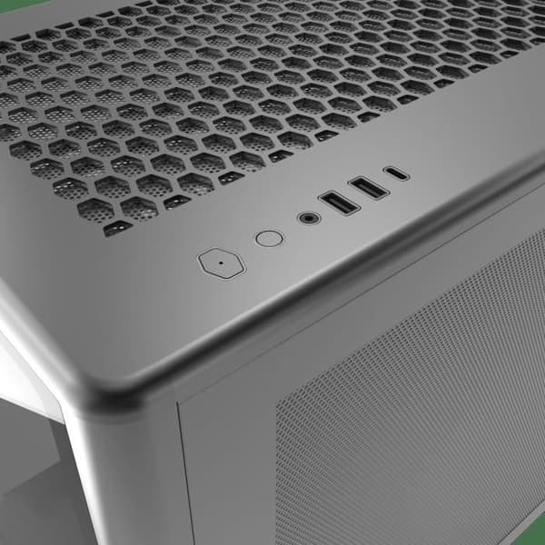COOLER MASTER - Elite 600 Black 7*ARGB (7 Fläktversion + Hub) - PC-chassi - Mediumtorn