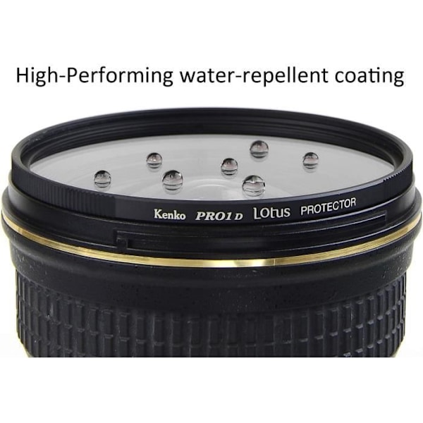 Skyddsfiltret - KENKO - PRO1D Lotus - 49mm - DMCII-behandling - Olje- och vattenavvisande