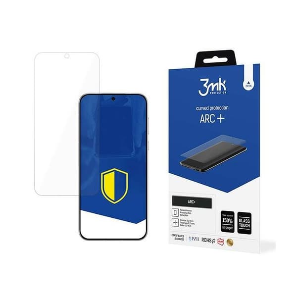 Skyddsglas för Huawei Pura 70 3MK ARC+ Fullskärm
