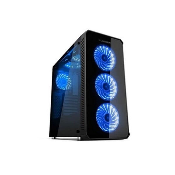 NOX NXHUMMERTGX RGB Semi-Tower ATX-fodral Svart