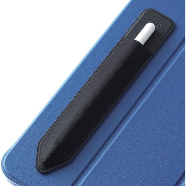 Porte-Crayon - ESR - Kompatibel med Apple Pencil Pro - Syntetiskt läder - Svart - Elastisk fodral Svart