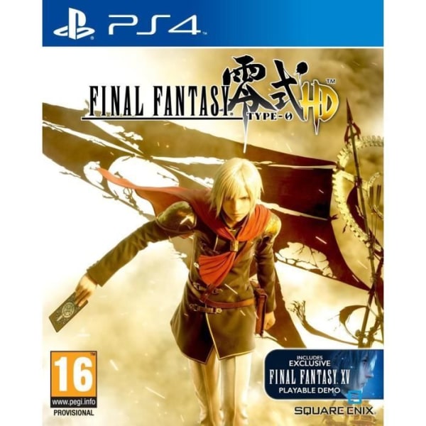 Rollspel - Square Enix - Final Fantasy Type-0 HD - PS4 - Blu-Ray - HD-grafik