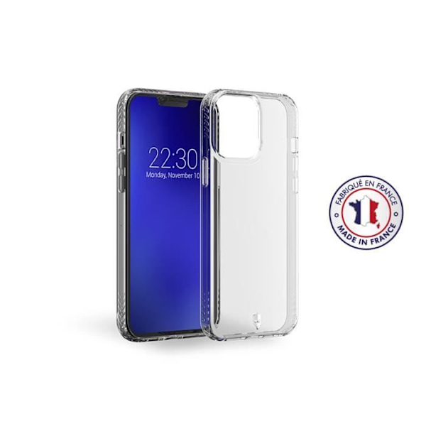 Coque - PULSE - iPhone 13 Pro Max - Förstärkt - Transparent - Livstidsgaranti Transparent