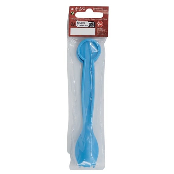 Ensemble ustensiler - set med redskap Stor - 08017 - SET MED 2 BESTICK FÖR BARN. I BPA-FRI PLAST - POKEMON DISION