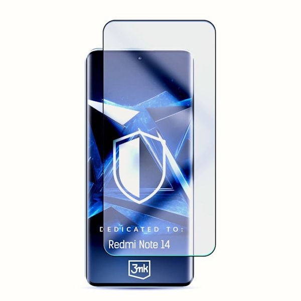 Redmi Note 14 5G - 3mk HardGlass Max Lite Noir