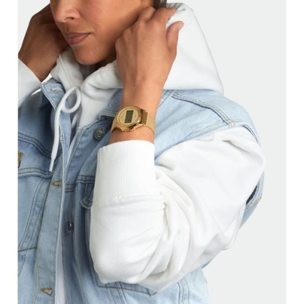 CASIO Vintage -klocka - Multifunktionell - Guld gyllene