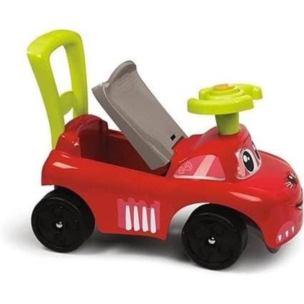 Smoby - 4 i 1 skalbar bilrocker - Unisex - Horn och leksakslåda Flerfärgad