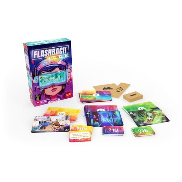 Flashback Zombie Kidz - Brädspel Flerfärgad