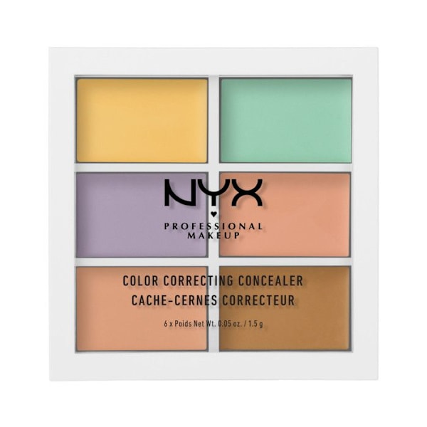 Korrektor - NYX - Conceal - 6 x 1,5 g - Flerfärgad - Makeup-baser N/A