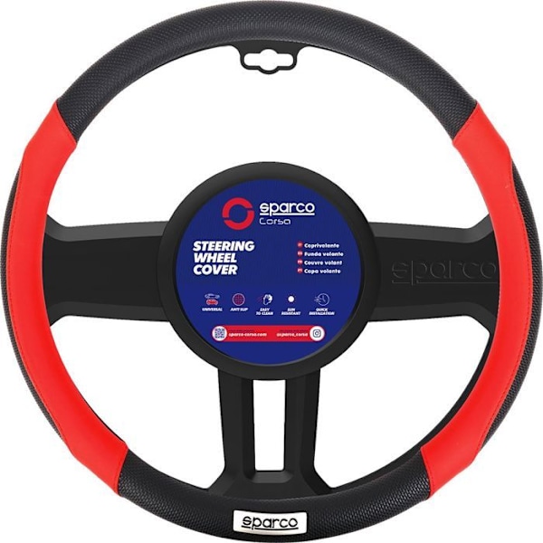 Funda Volante Modelo C1113 Negro / Röd