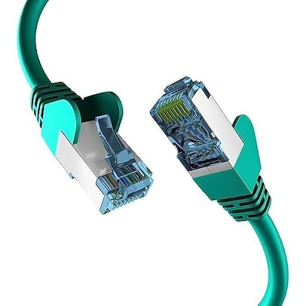 Patchkabel RJ45 - EFB-ELEKTRONIK - CAT7 - 20 m - Anti-torsionsskydd - Guldpläterad kontakt