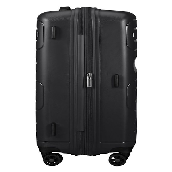 Styv resväska - American Tourister - Sunside - 68 cm - Expanderbar - 4 360° hjul Svart