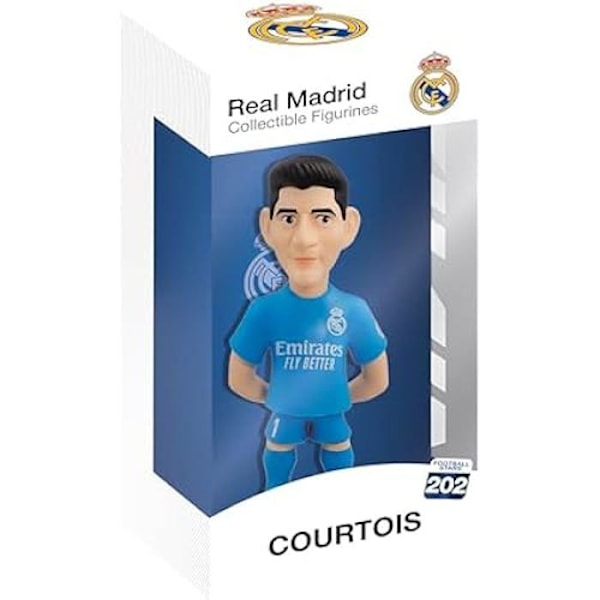 Figur - MINIX - MN18369 - Courtois - Real Madrid - 12 cm - PVC - Present till fans Flerfärgad