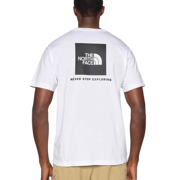 T-shirt med kort ärm M evolution box nse regular ss - The north face Vit XL