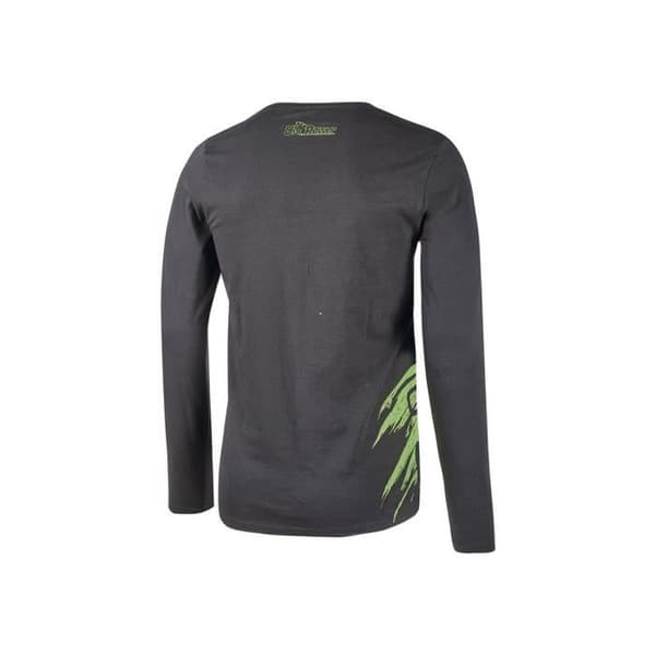 Grå långärmad Alien T-shirt - U Power Grå S