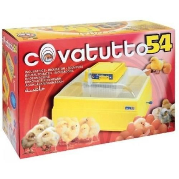 Inkubator - NOVITAL - Cuvatutto Big - 230 V - 54 ägg - Automatisk termostat - Enkel rengöring
