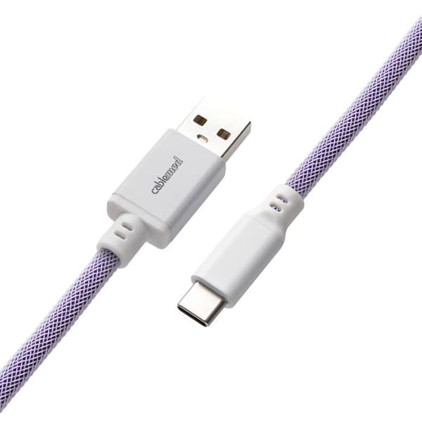 CABLEMOD PRO SPIRAL TANGENTBORDSKABEL (RUM DRUV, USB A TILL USB TYP