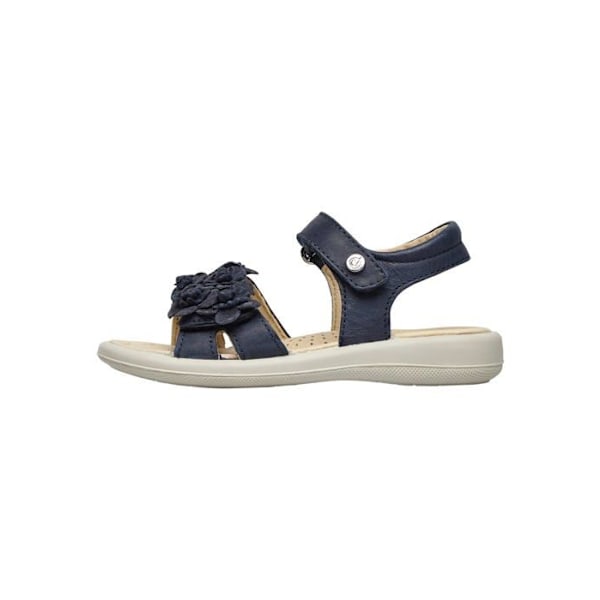 Sandal - barfota Naturino BRAHMA-Sandaler med applicerade blommor Navy 24 Marin 24