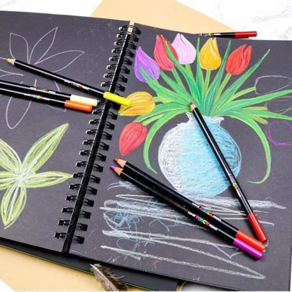 Färgpennor POSCA PENCIL KPE200 B Vit