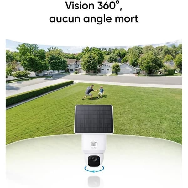 Övervakningskamera - eufy Security SoloCam E30 - WiFi utomhus - Rotation 360° - Klarhet 2K