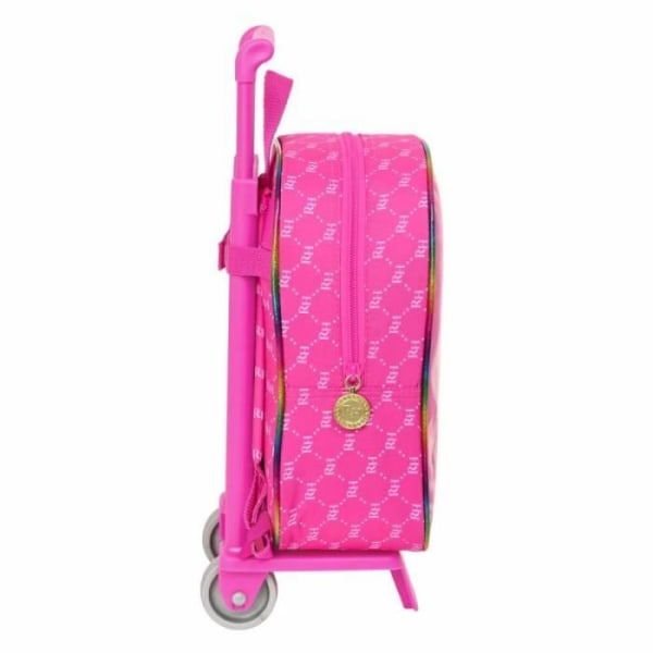 Kartable - Rainbow High - Fuchsia - 22 x 28 x 10 cm - Avtagbar vagn - Polyester 300D Fuchsia