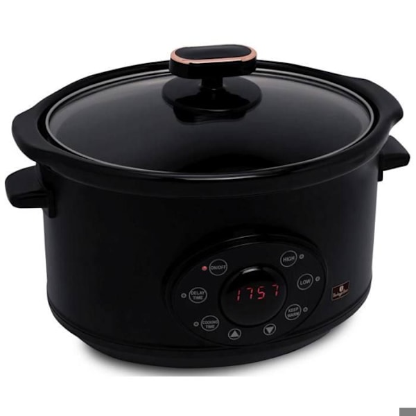 BERLINGERHAUS Gryta med lock Gryta 3,5 l Samling Black Rose BH-9501