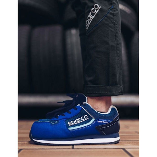 Säkerhetsskor - Sparco - Gymkhana 07527 - Klassade S1P SRC - Lätta - Unisex Blå 42