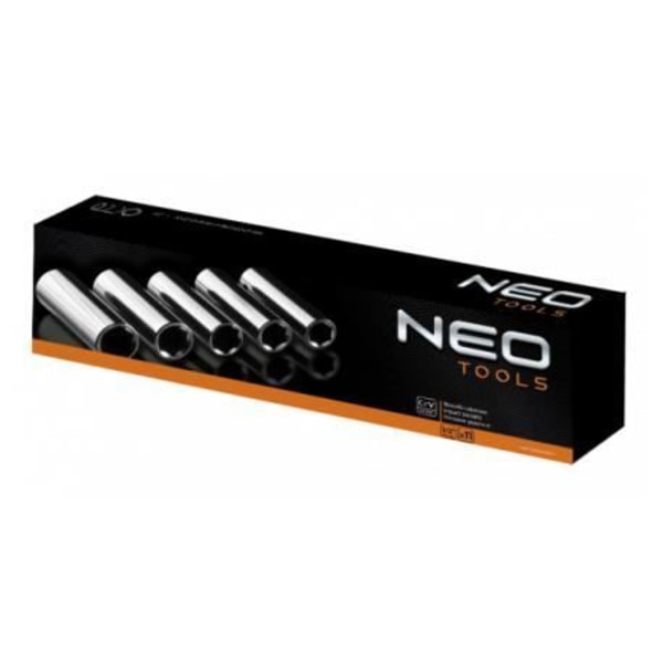 Set med 11 långa slaghylsor 1-2 NEO TOOLS 12-102