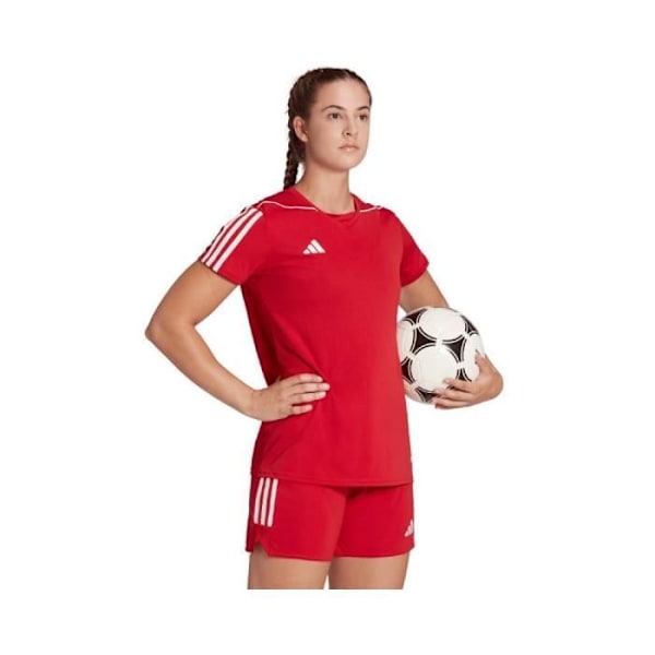 T-shirt Dam - ADIDAS - Tiro 23 League - Röd - Kort ärm - Andningsbar Röd jag