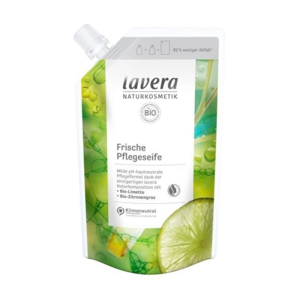 Lavera+Fresh Lime Hand Soap Refill 500 ml